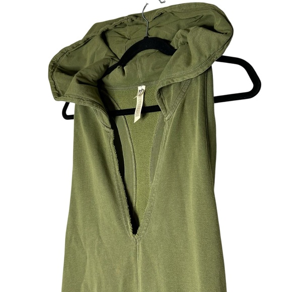 FREE PEOPLE | FP Intimately Hooded Oversized Jumpsuit - Green - Sz Lg - EUC - Picture 2 of 10